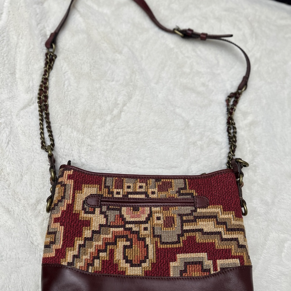 Patricia Nash Salvina Peruvian Tapestry Crossbody Bag - Picture 3 of 11